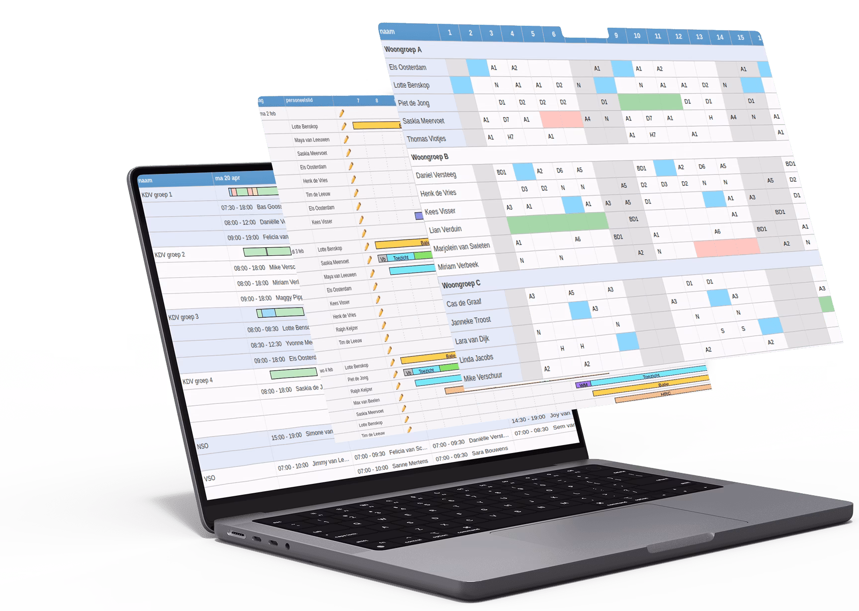 De software voor personeelsplanning op maat - TactiPlan